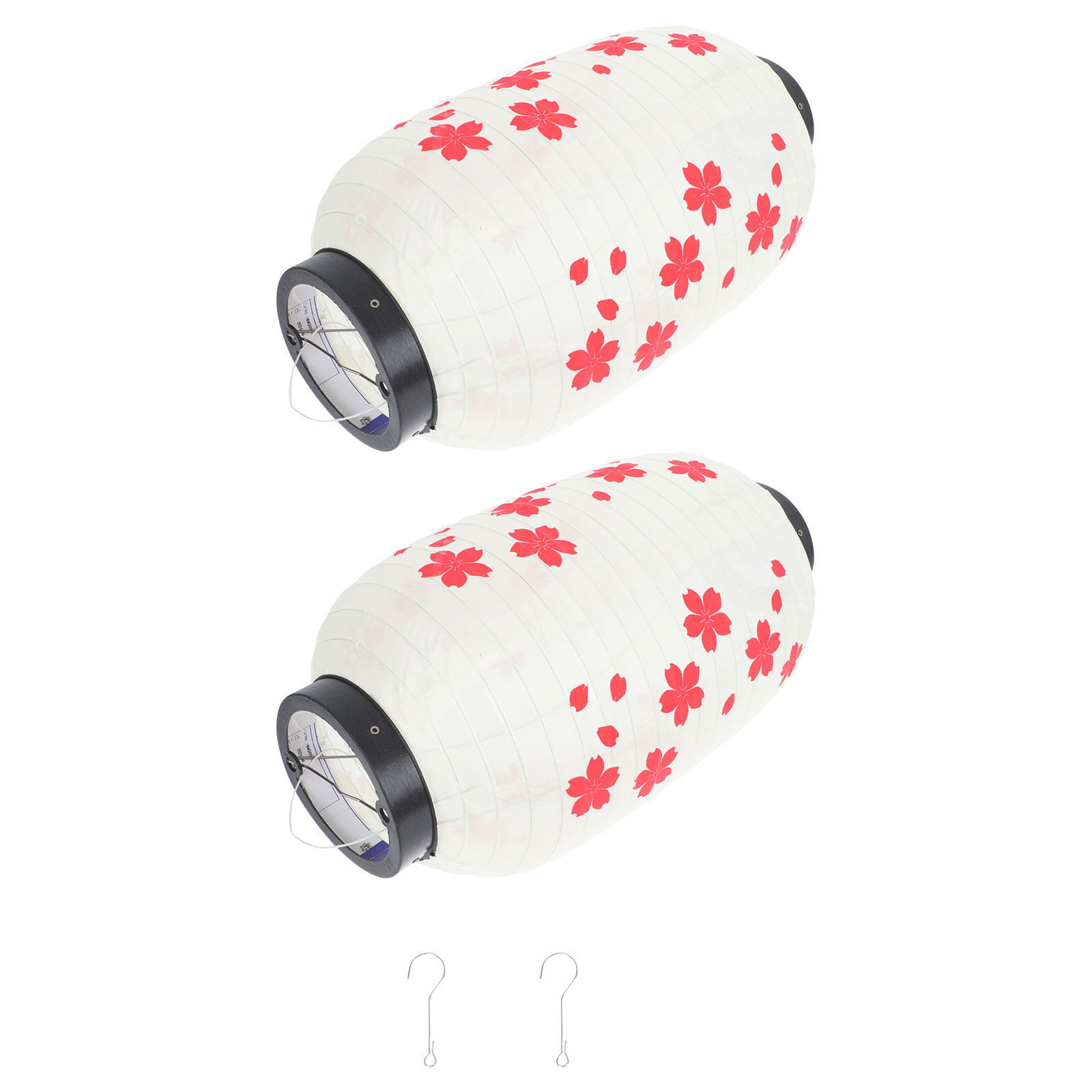 Japanese Lantern Paper - 2Pcs Bright Red Japanese Lanterns Long