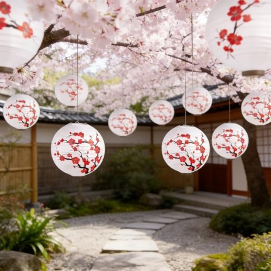 6Pack Chinese New Year Decorat - огляд і ціна Japanese Lantern Paper