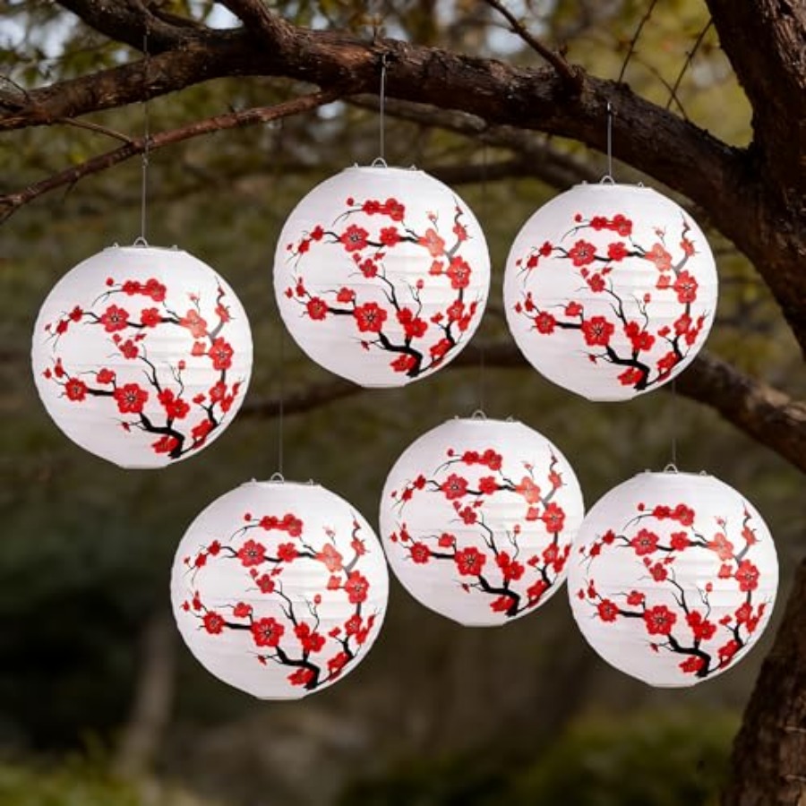 6Pack Chinese New Year Decorat - огляд і ціна Japanese Lantern Paper