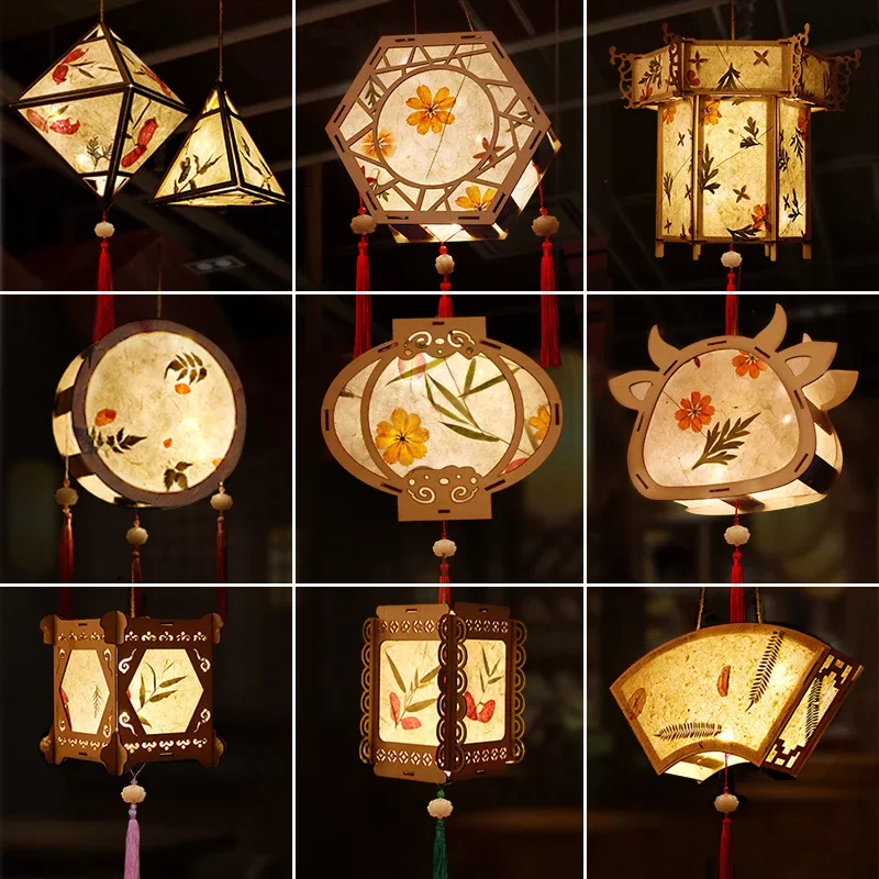 Retro Style Chinese DIY Palace - огляд і ціна Japanese Lantern Paper