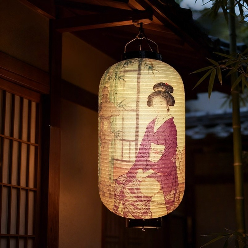 1PC Japanese Court Lady Patter - огляд і ціна Japanese Lantern Paper
